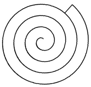 Molde De Flor Espiral Para Imprimir Casablog