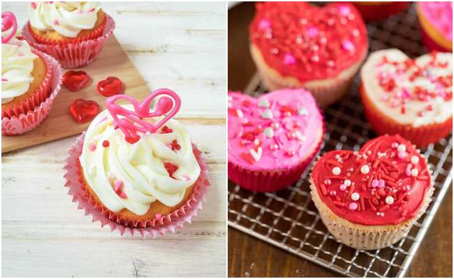 Cupcakes Decorados para Dia dos Namorados