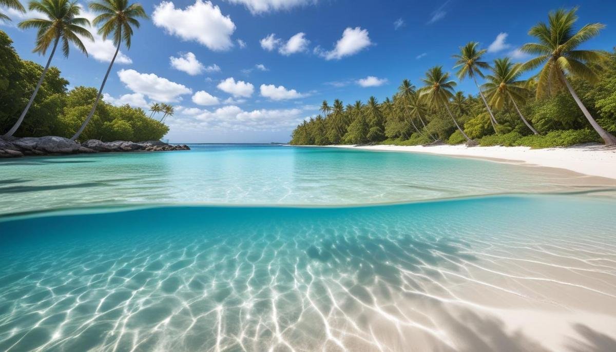 O que define uma praia paradisíaca O que define uma praia paradisíaca