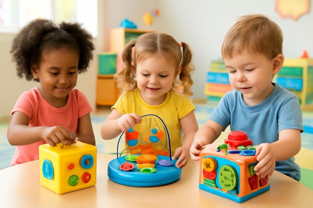 Tipos populares de brinquedos interativos e suas funções
